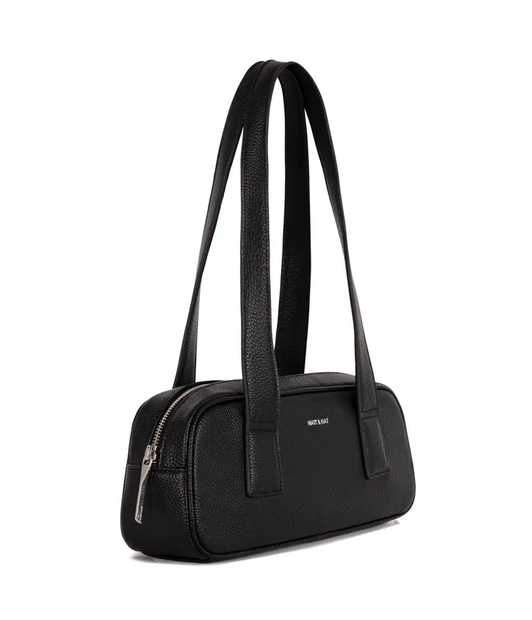 Matt & Nat Matt & Nat - LEMUR Black Shoulder Bag