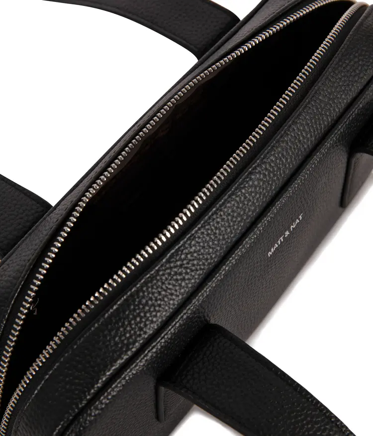 Matt & Nat Matt & Nat - LEMUR Black Shoulder Bag