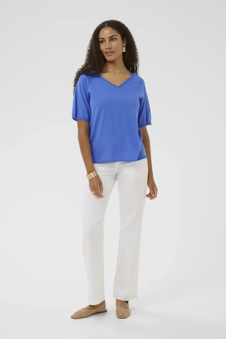 Cream Cream - ROMANE 3/4 SLV Blouse