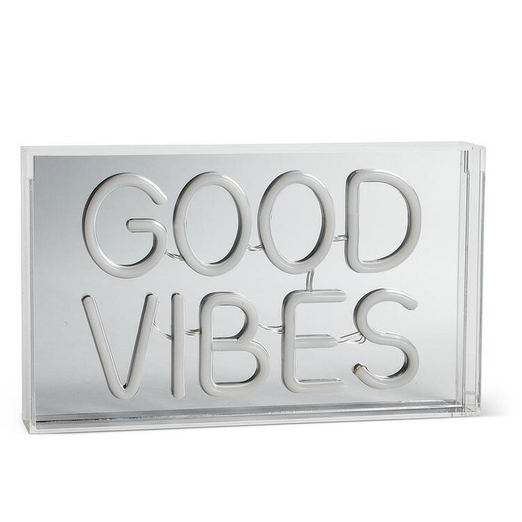 Abbott Abbott - Good Vibes Neon Led Sign (Yellow)
