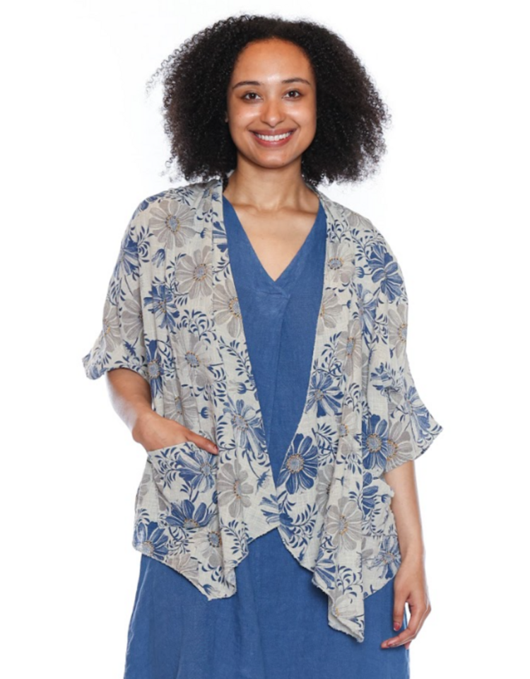 Sorella Sorella - Open Floral Kimono #2