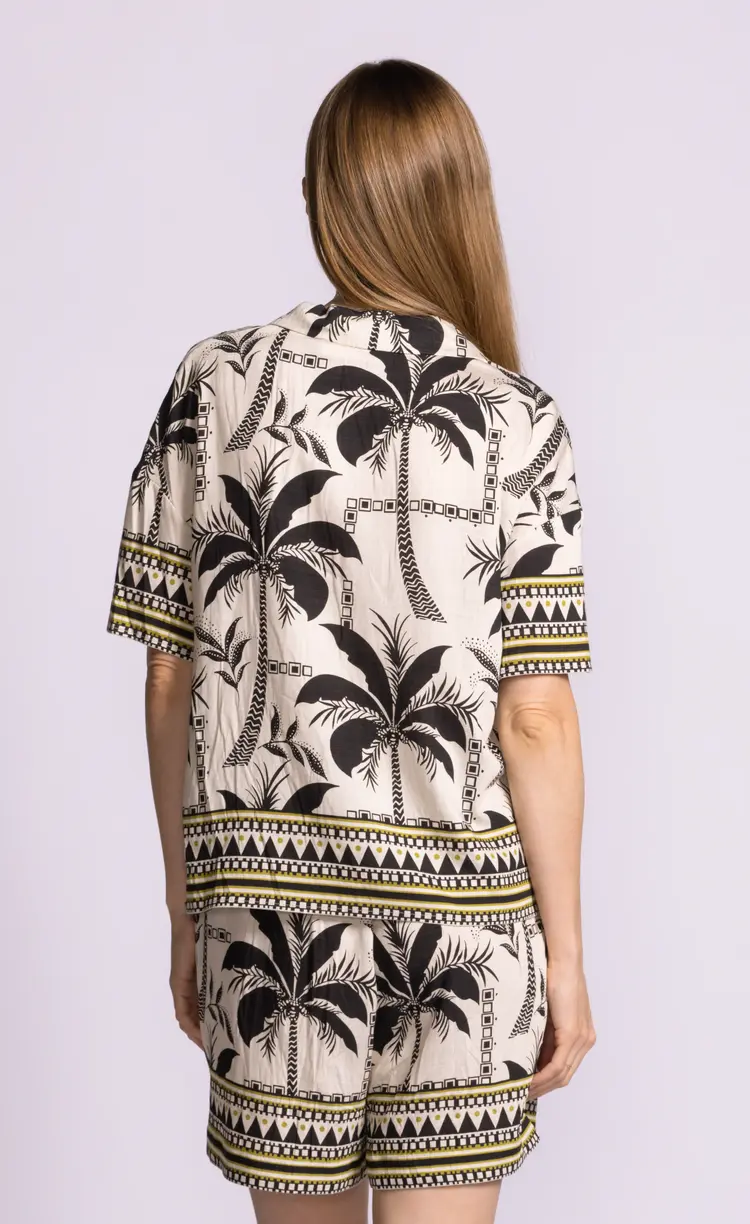 Pink Martini Pink Martini -  SS ROMONA Printed Top