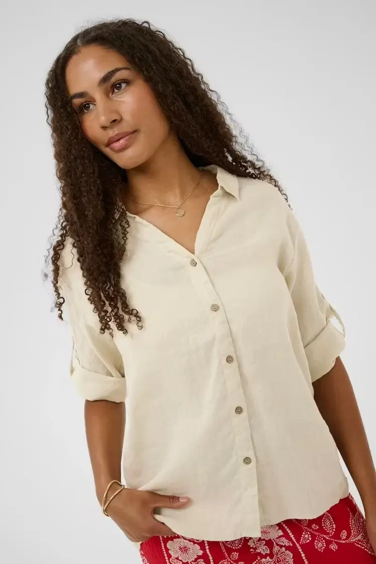 Cream Cream - BELLIS 3/4 SLV Top