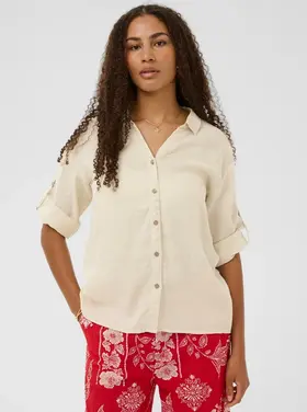 Cream Cream - BELLIS 3/4 SLV Top