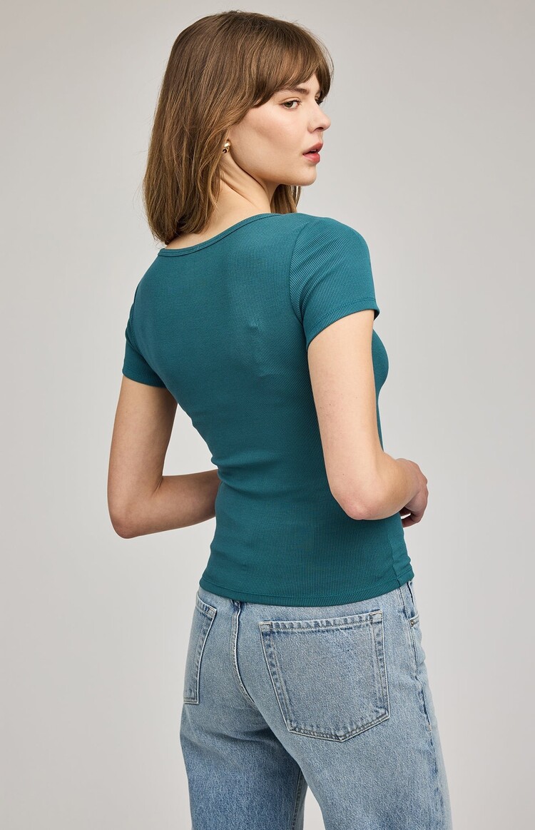 Gentle Fawn Gentle Fawn - SHAYLEEN SS Scoop Neck Top