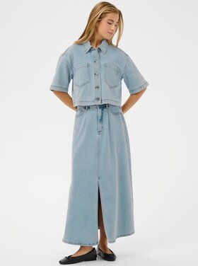 Kaffe Kaffe - MINNA SS Denim Shirt