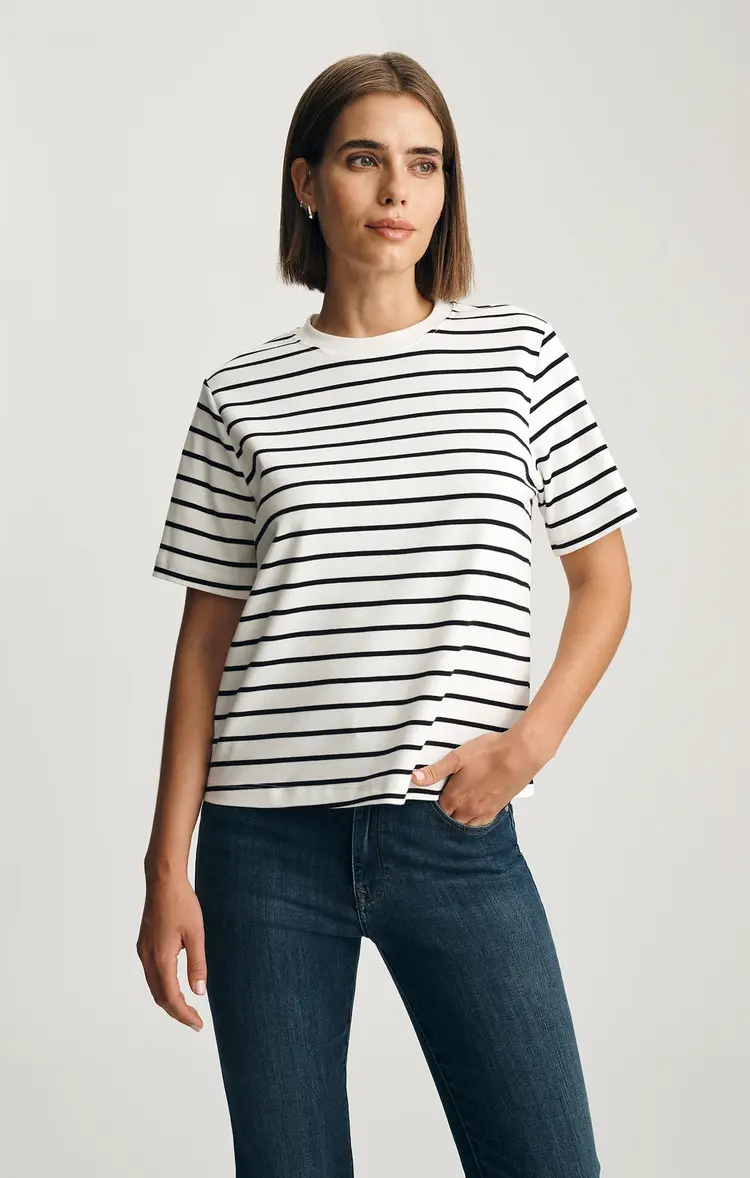 MAVI Mavi - AUDREY SS Interlock Crew Neck Top