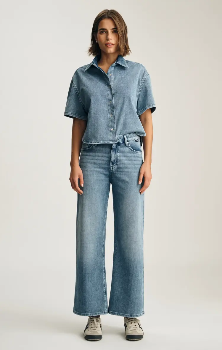 MAVI Mavi - PALOMA Mid Rise Wide Leg Jean