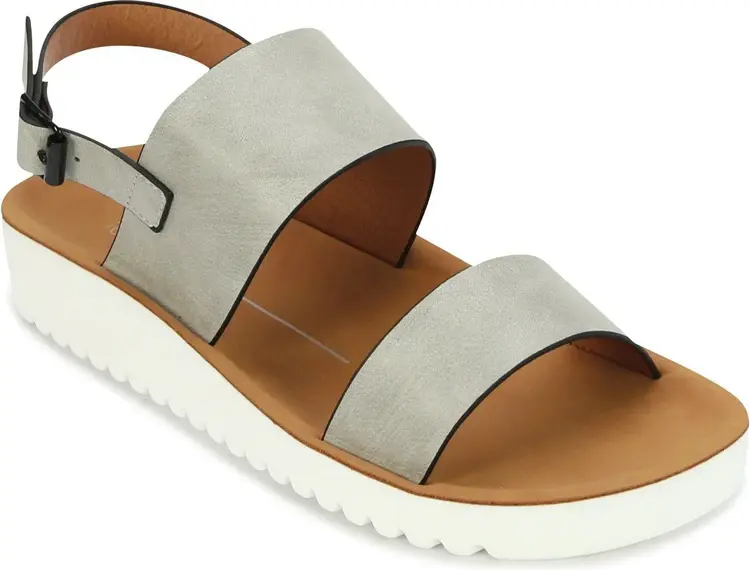 Los Cabos Los Cabos - NINA Sandal in LT Grey