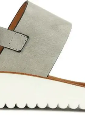 Los Cabos Los Cabos - NINA Sandal in LT Grey