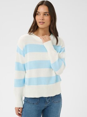Kaffe Kaffe - HARRIET LS Striped Sweater
