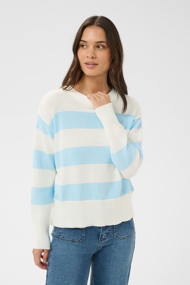 Kaffe Kaffe - HARRIET LS Striped Sweater