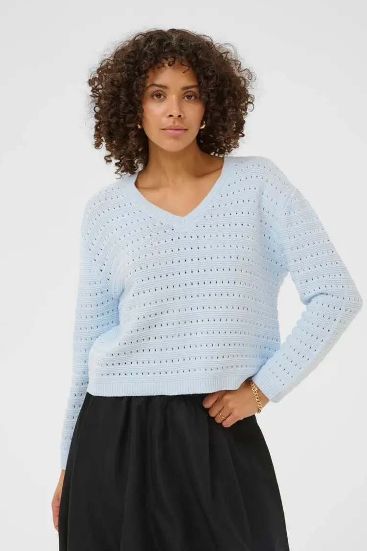 Kaffe Kaffe - METTA LS V-Neck Sweater