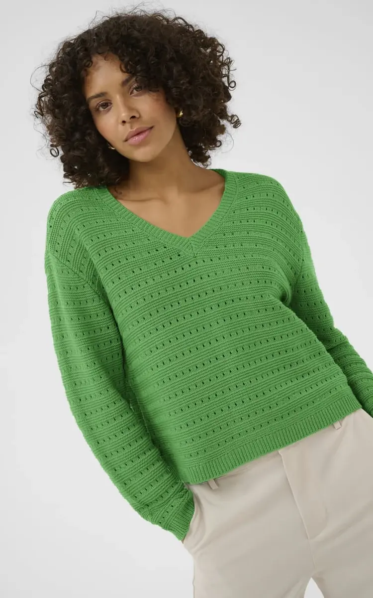 Kaffe Kaffe - METTA LS V-Neck Sweater