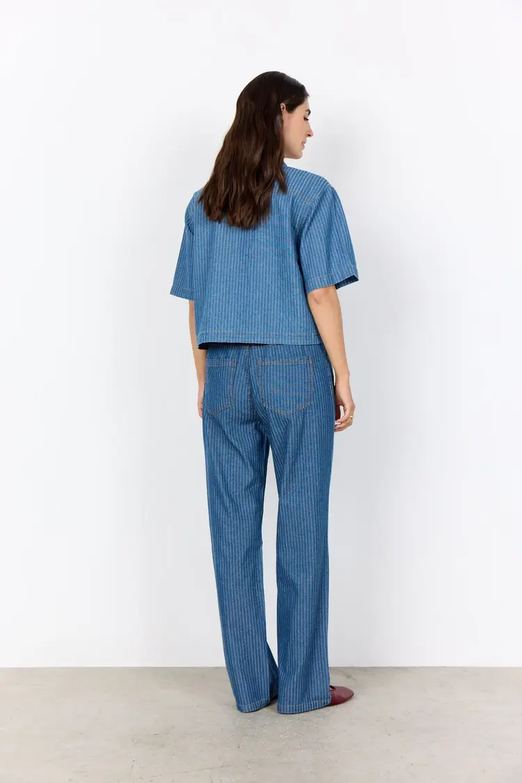 Soya Concept Soya Concept - CAISHO SS Front Pockets Top