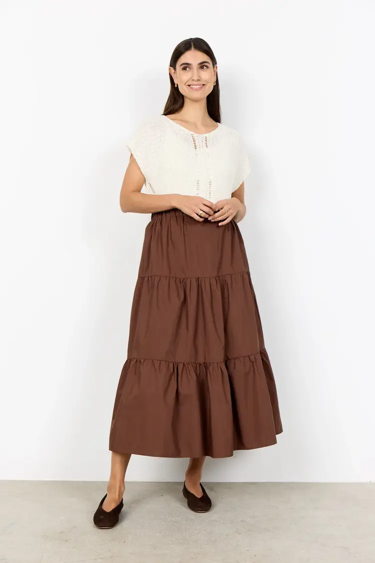 Soya Concept Soya Concept - CARYNN 1 Knitted Slvless Top