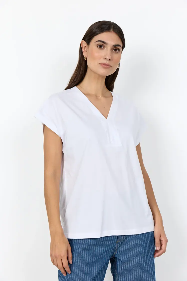 Soya Concept Soya Concept - DERBY 159  SS VNeck Top