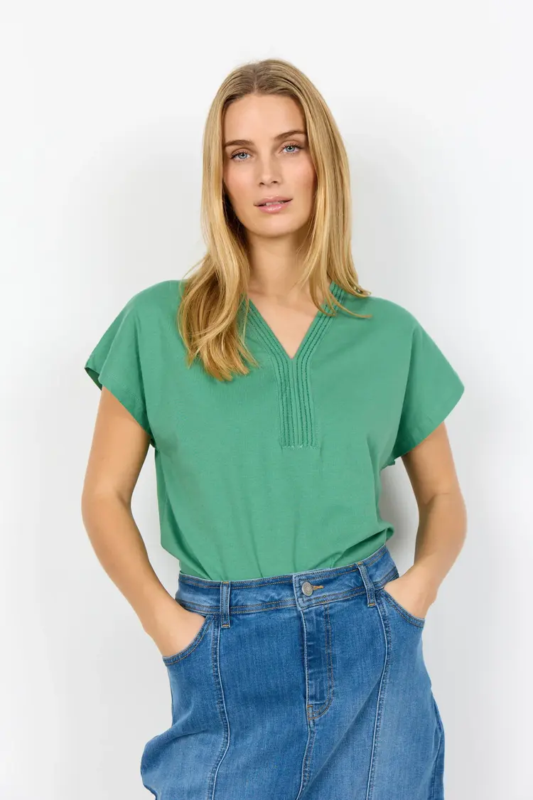 Soya Concept Soya Concept - DERBY 159  SS VNeck Top
