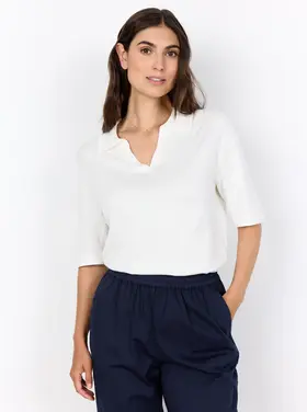 Soya Concept Soya Concept - DOLLIE 817 VNeck SS Knit Top