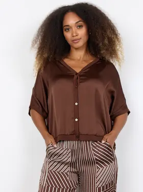 Soya Concept Soya Concept - THILDE 51 SS Button Down Top