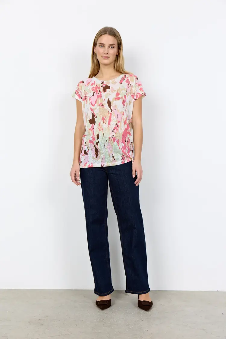 Soya Concept Soya Concept - ARETHA 43 Printed SS Top