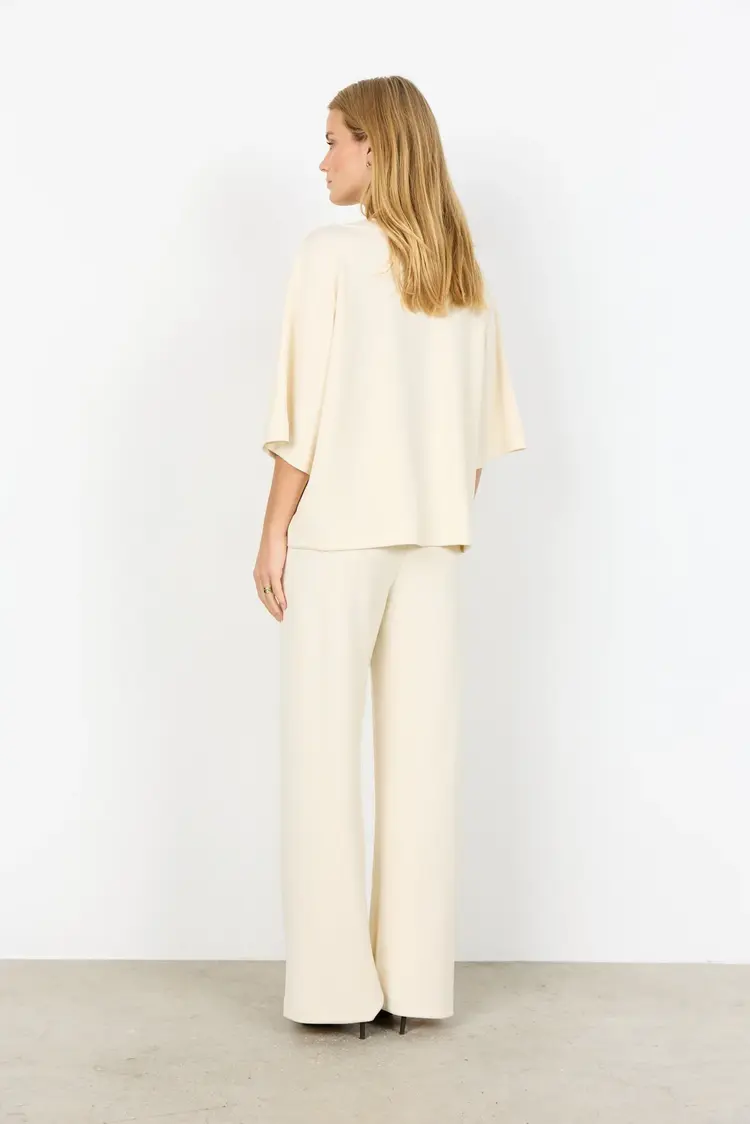 Soya Concept Soya Concept - BANU 289 Knitted 3/4 Slv Top