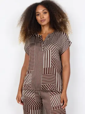 Soya Concept Soya Concept - CATARINA 1 Geometric Top