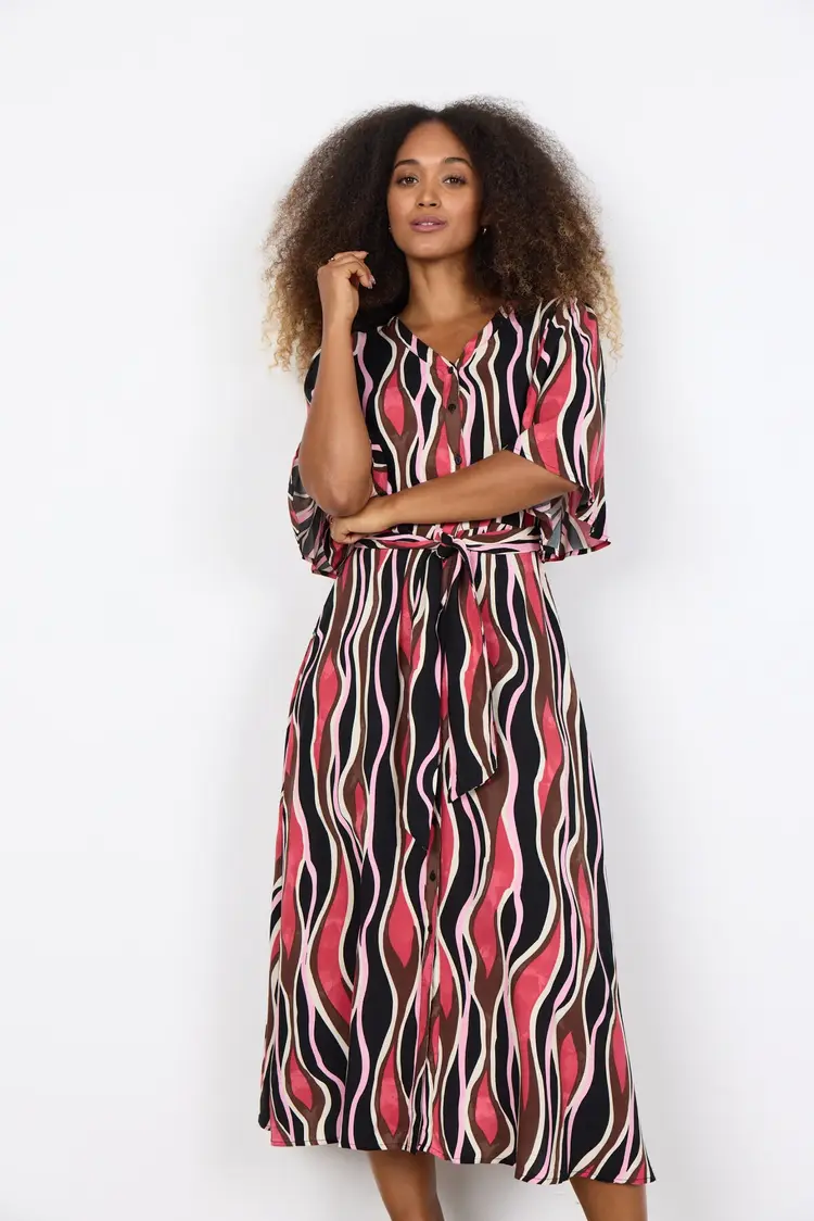 Soya Concept Soya Concept - CAMMI 4 Belted  Dress