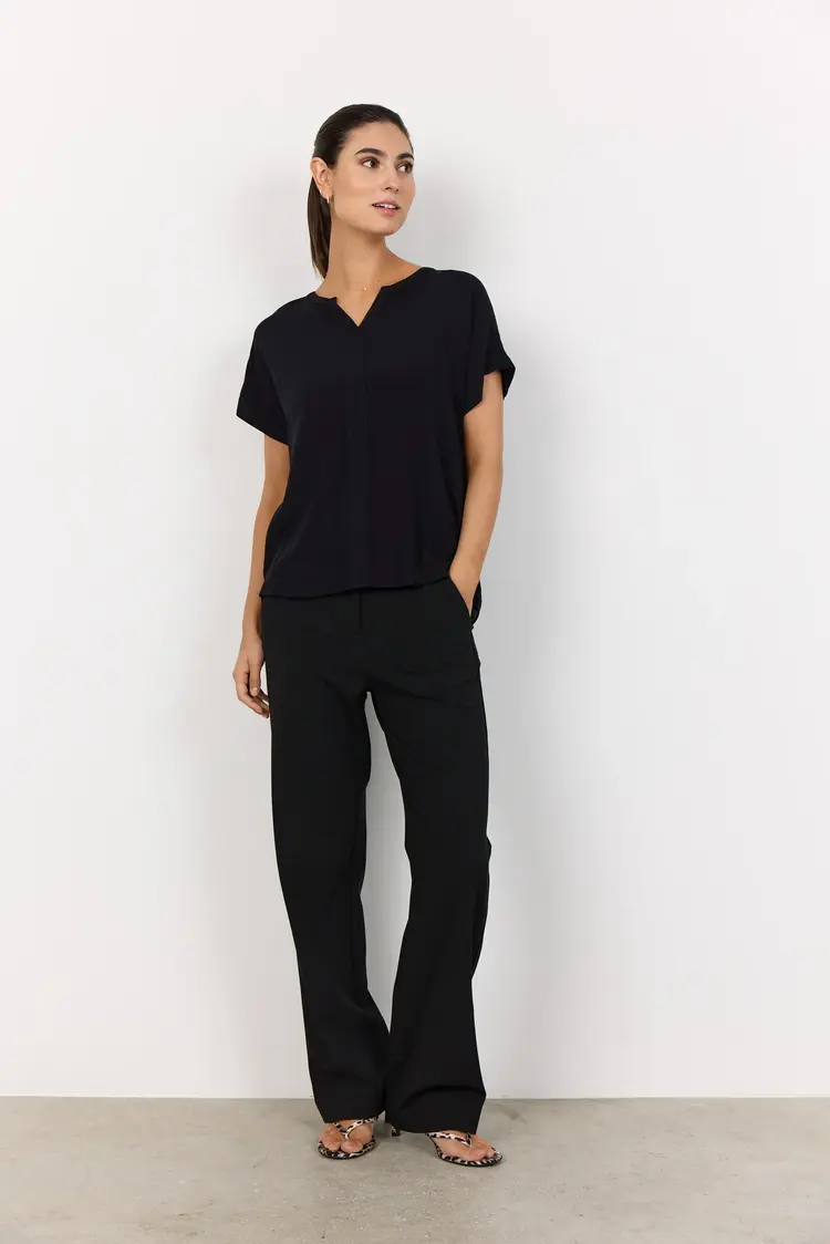 Soya Concept Soya Concept - RADIA 9 SS V-Neck Top