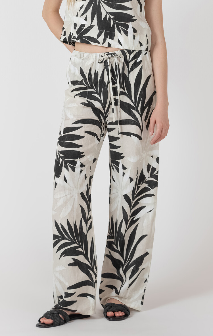 Black Tape Black Tape - Wide Leg Drawstring Pant
