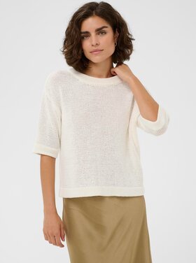 Kaffe Kaffe - SEVITA 3/4 Slv Round Neck Sweater