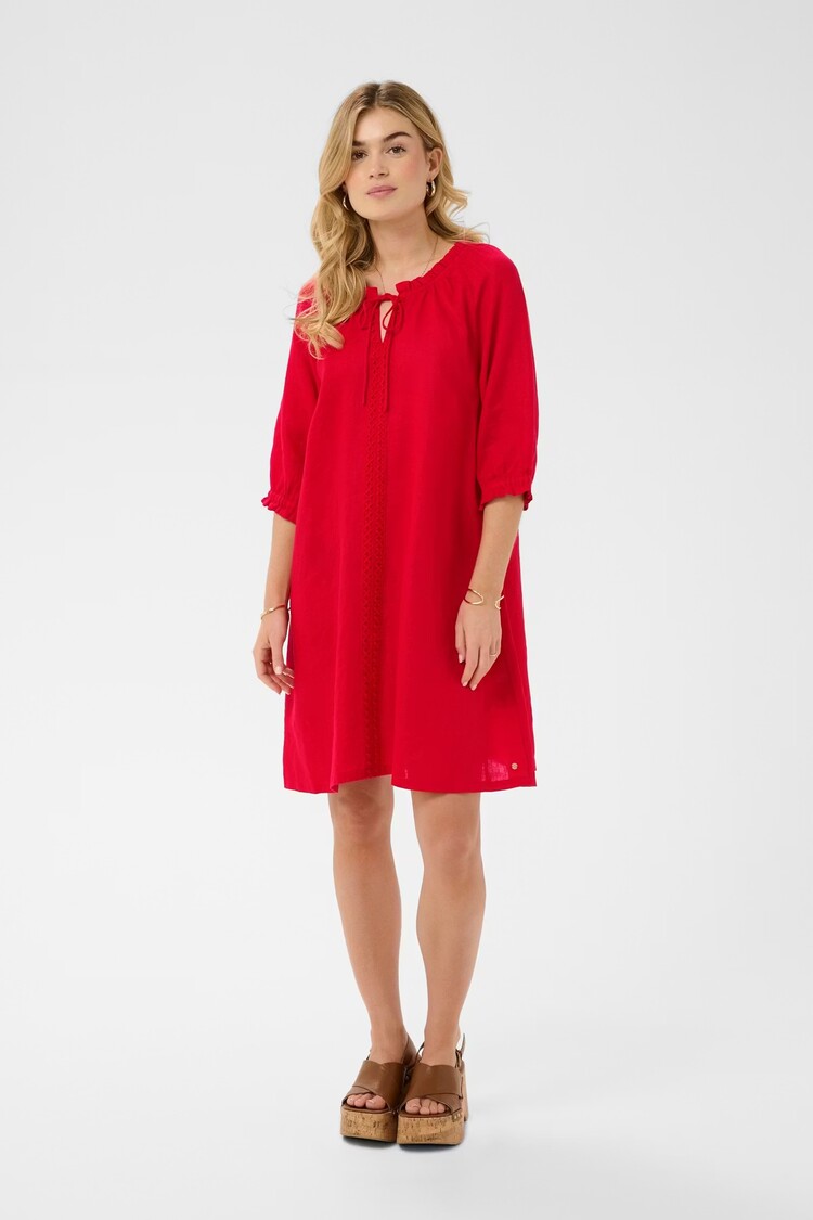 Cream Cream - BELLIS Lace Dress