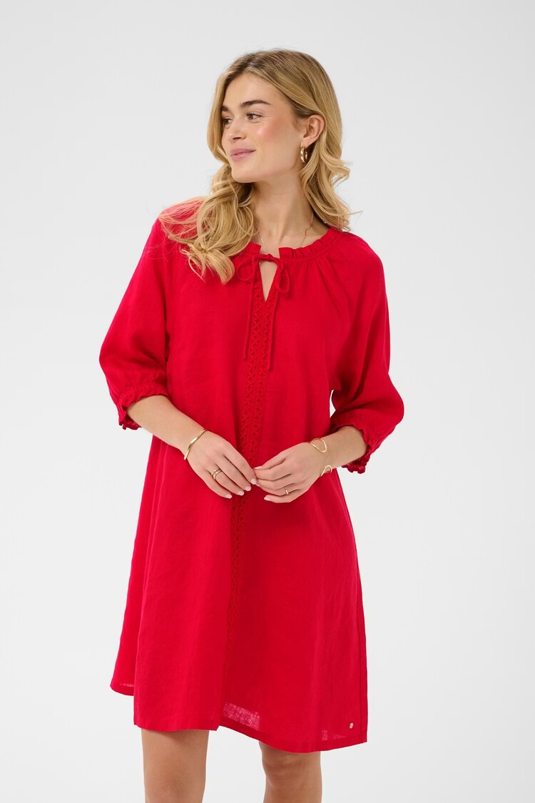 Cream Cream - BELLIS Lace Dress