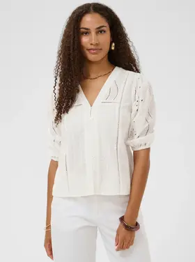 Cream Cream - SIGNE 3/4 SLV  Blouse