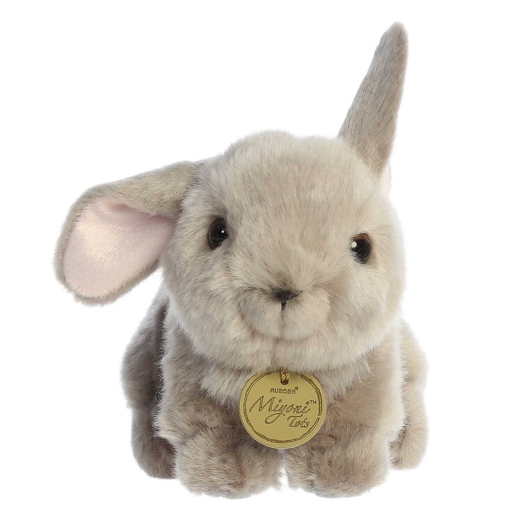 Aurora Aurora - Ear up Ear Down Bunny Grey