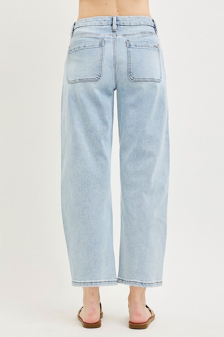 Risen Risen - 21742 Slouchy Crop Barrel