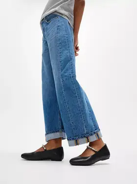 Fit Flop Fit Flop - DELICATO Pearl/Crystal Ballet Flat