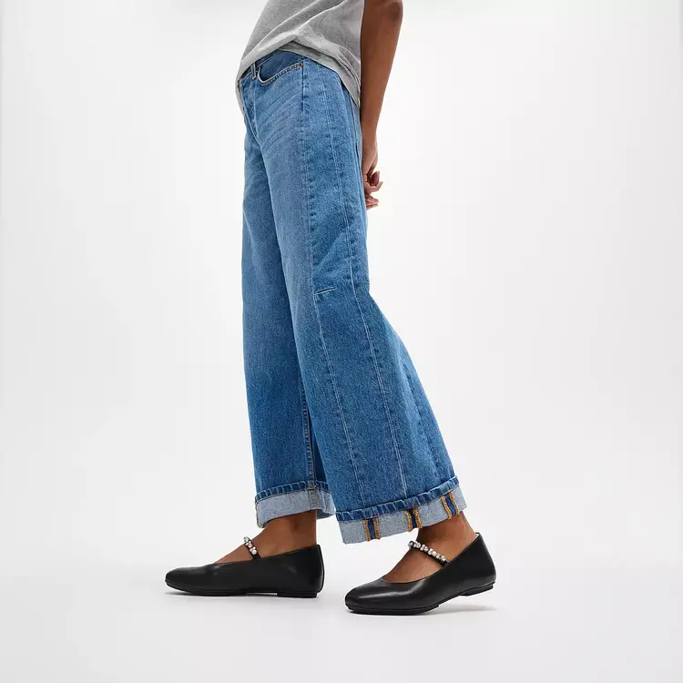 Fit Flop Fit Flop - DELICATO Pearl/Crystal Ballet Flat