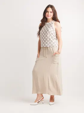 Papillon Papillon - Cargo Style Maxi Skirt