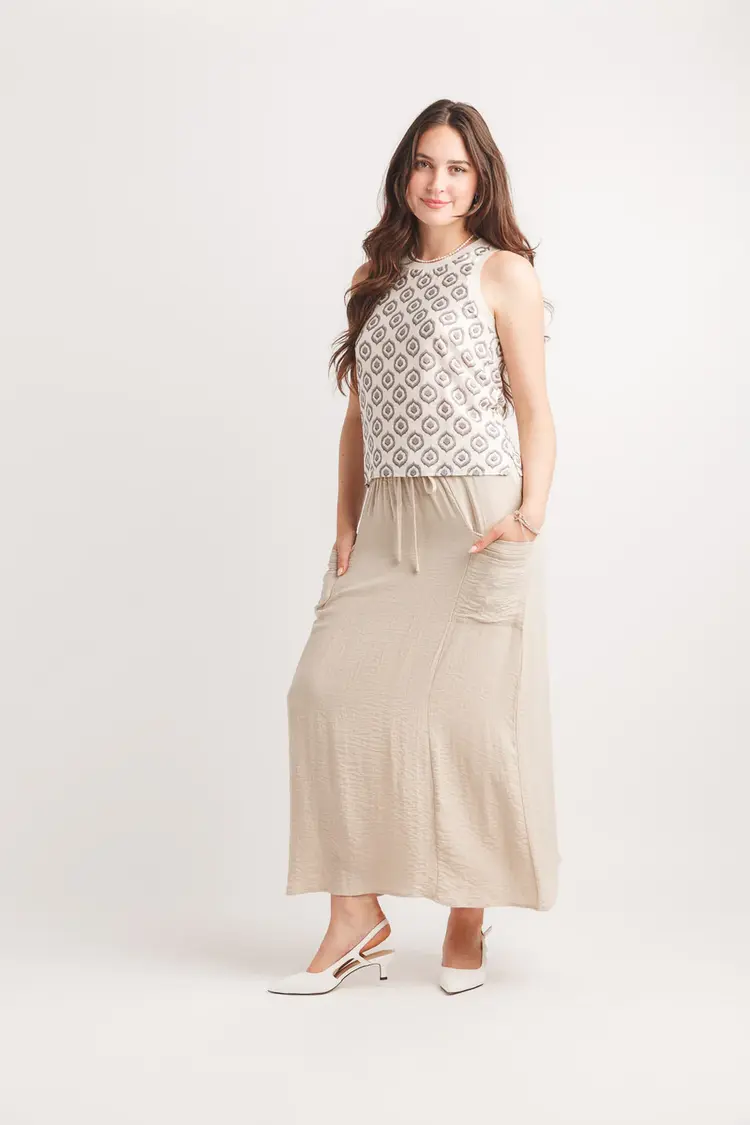 Papillon Papillon - Cargo Style Maxi Skirt