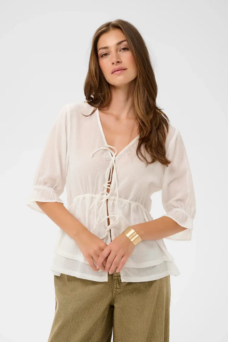 Cream Cream - ALMIRA Blouse