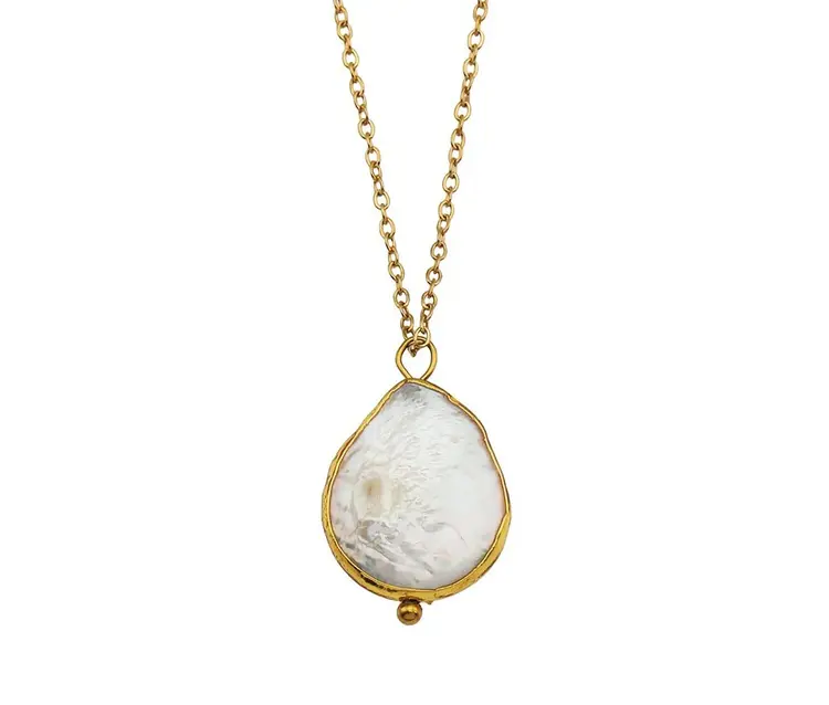 Hackney Nine Hackney Nine - NOEMI Necklace Pearl Gold