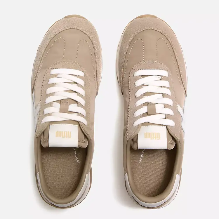 Fit Flop Fit Flop - Retro-Q Fabric/Suede Sneaker