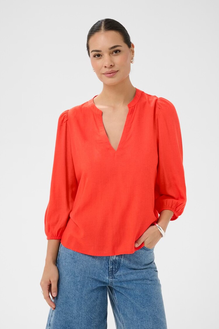 Kaffe Kaffe - MILIA 3/4 Slv Top