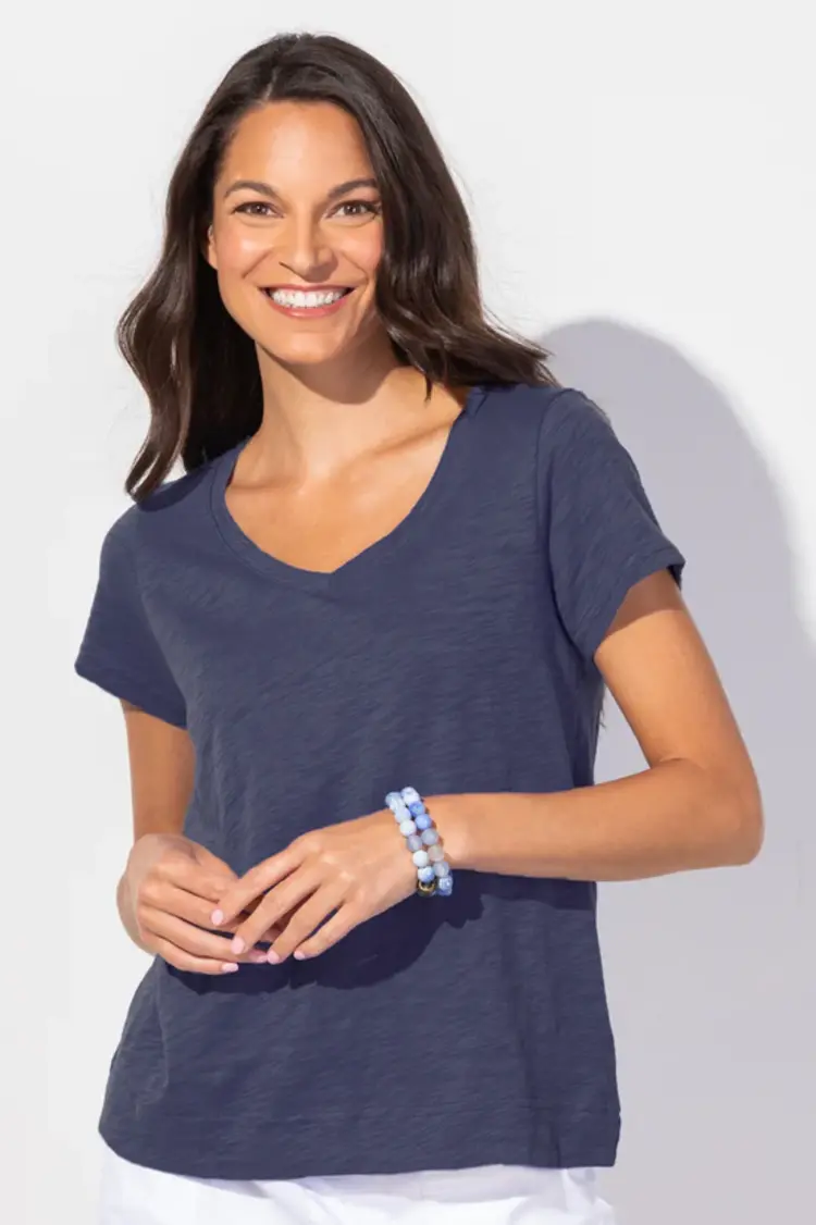 Escape Escape -  SS V-Neck Tee