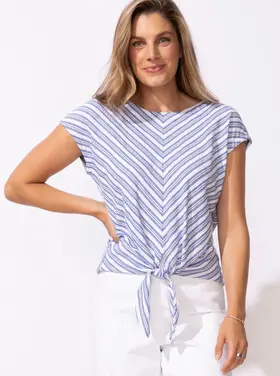 Escape Escape - Tie Front Top