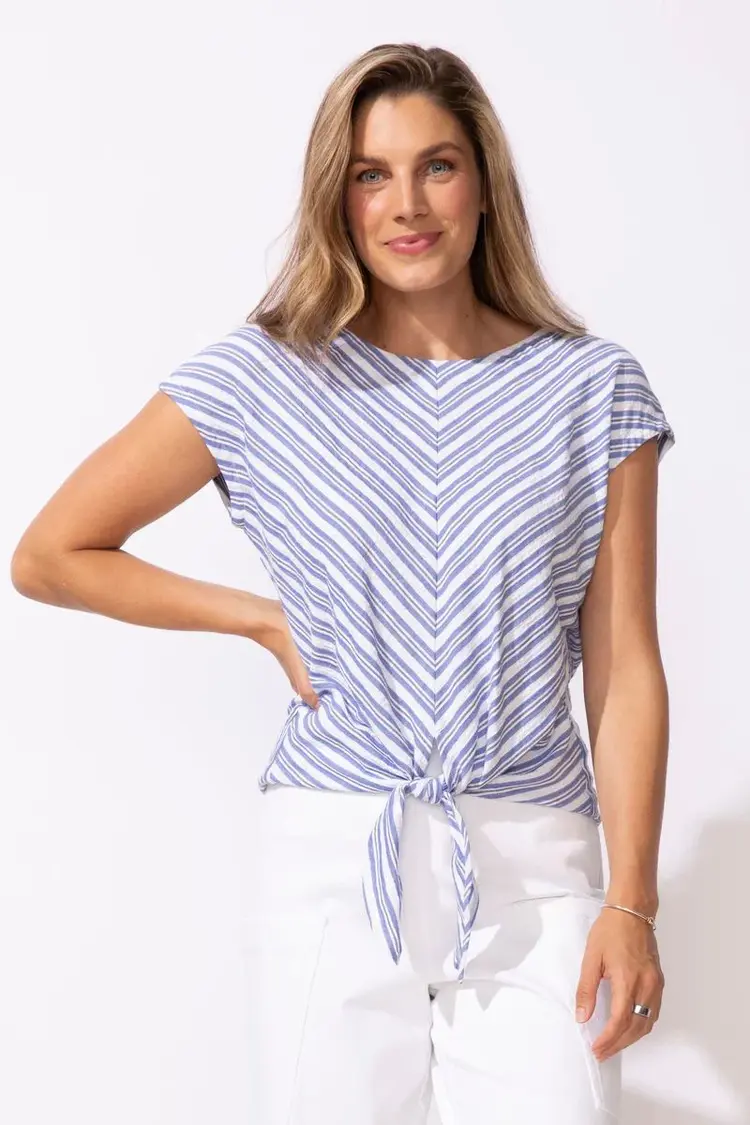 Escape Escape - Tie Front Top