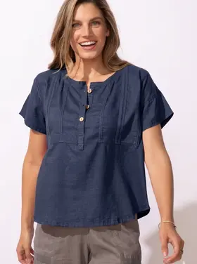 Escape Escape - SS Button Front Top