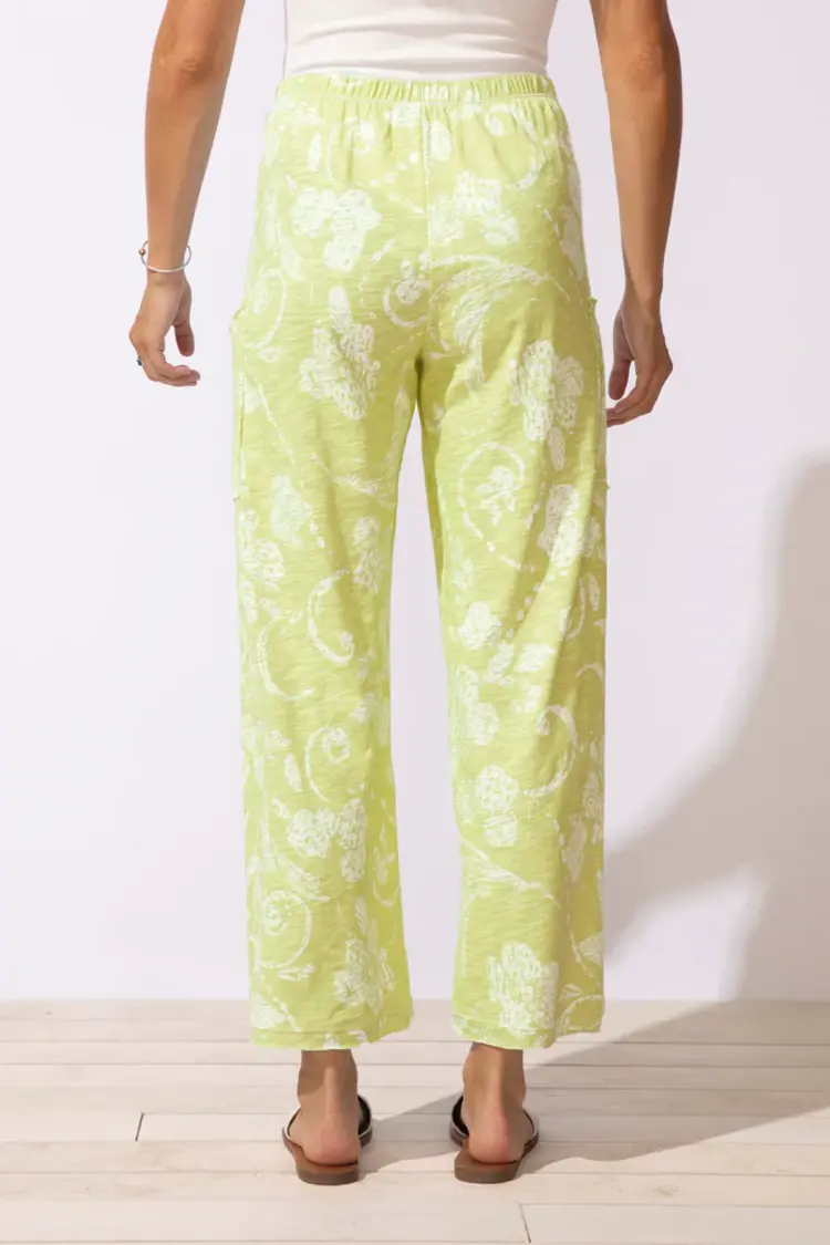 Escape Escape - Floral Print Pant w/Front Pockets