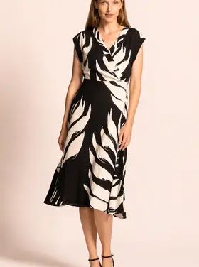 Pink Martini Pink Martini - ELMER Leaf Print Dress